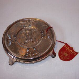 Vintage Royal Wedding Trivet 1981 Haraplate Made in England